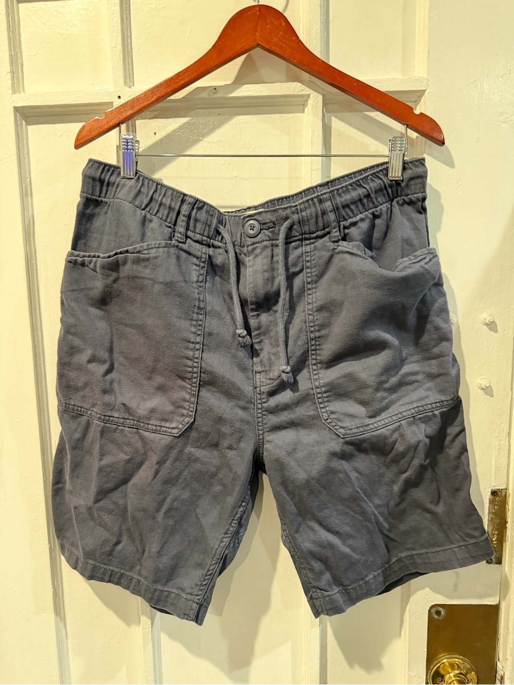 Men's Casual Drawstring Shorts in Charcoal